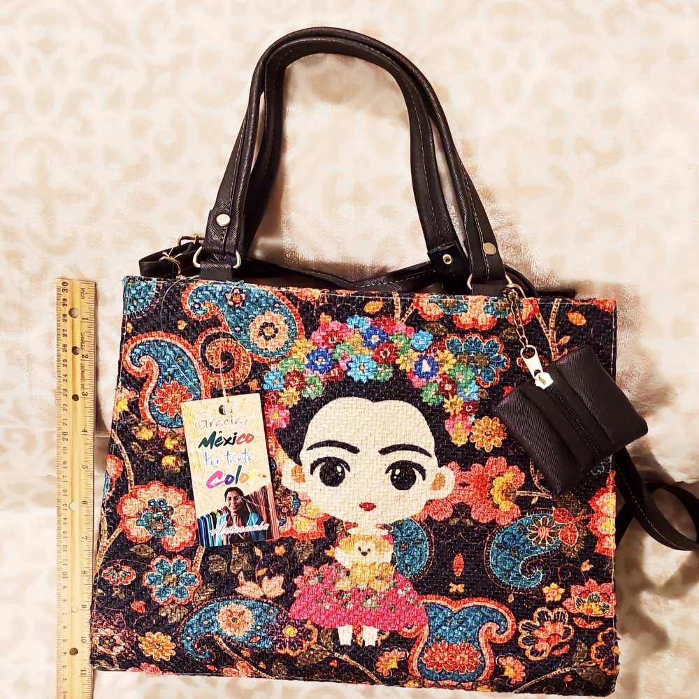 Colorful Patterned Tote Bag